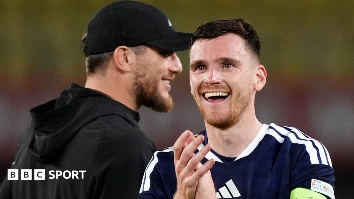 'It means everything' - numbers behind Robertson's 100-cap Scotland career