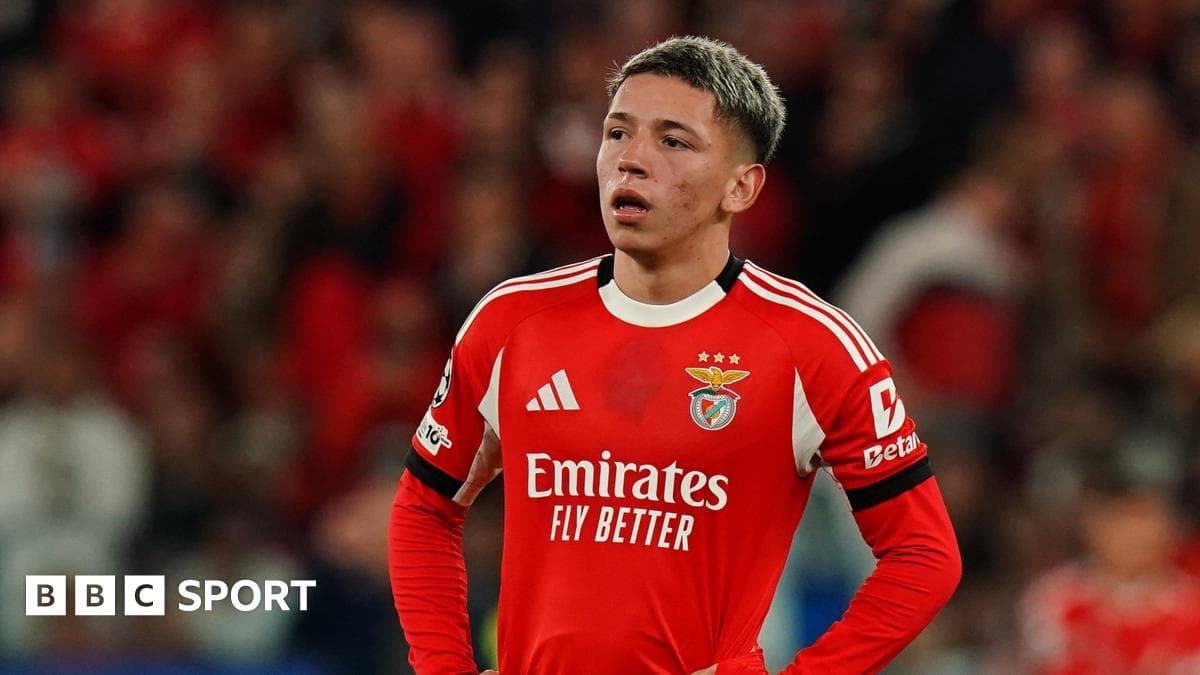 Benfica's Prestianni gets provisional one-match ban after Vinicius incident