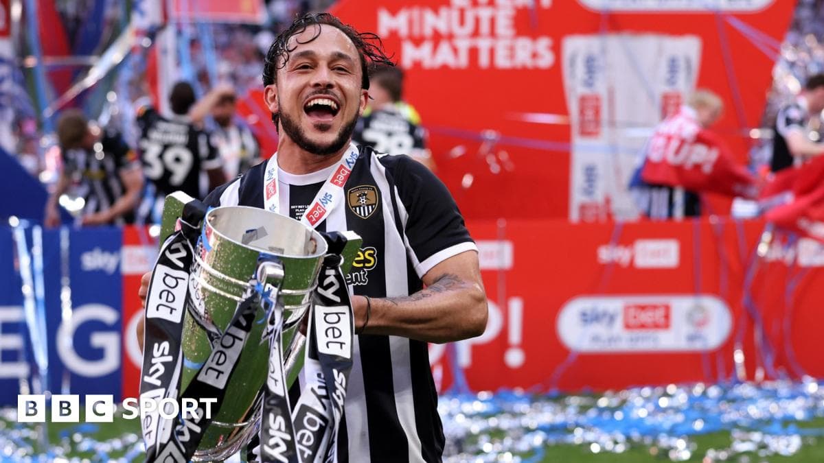 Three ACL injuries later - how Notts County's Jones lit up Wembley final