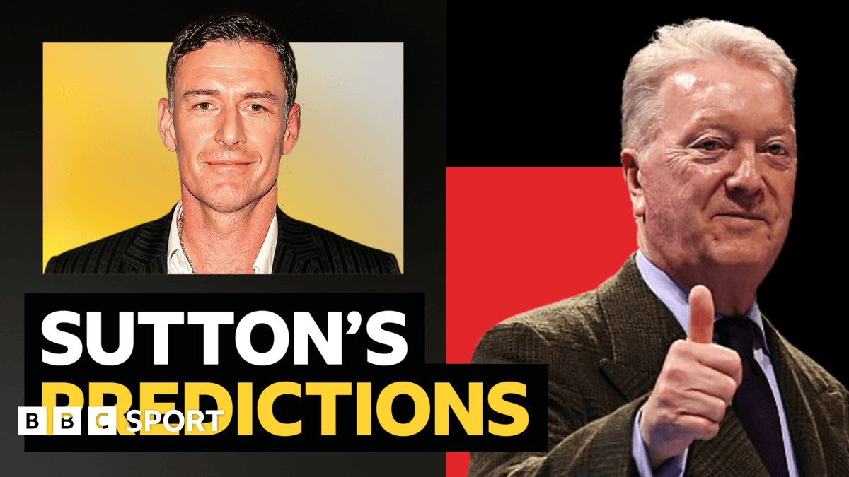 Sutton's predictions v boxing promoter & Arsenal fan Frank Warren