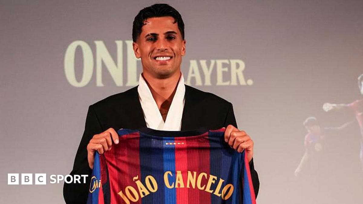 Cancelo makes 'dream' Barca move after Al-Hilal exit