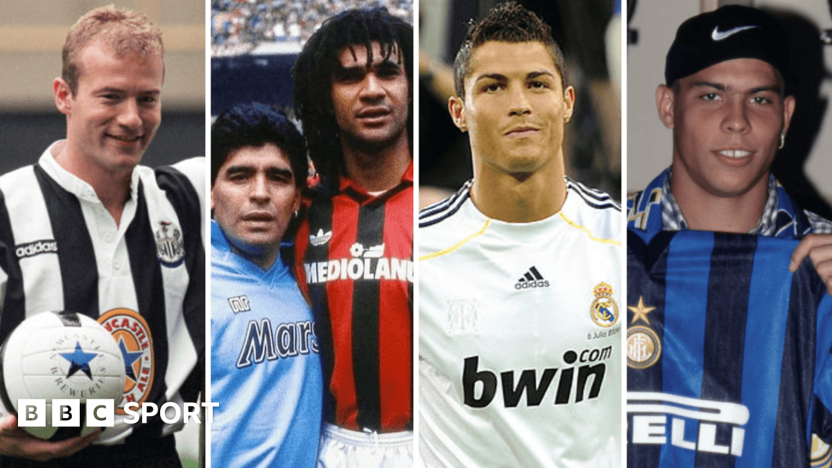 Ranking the most successful world record transfers of the past 50 years