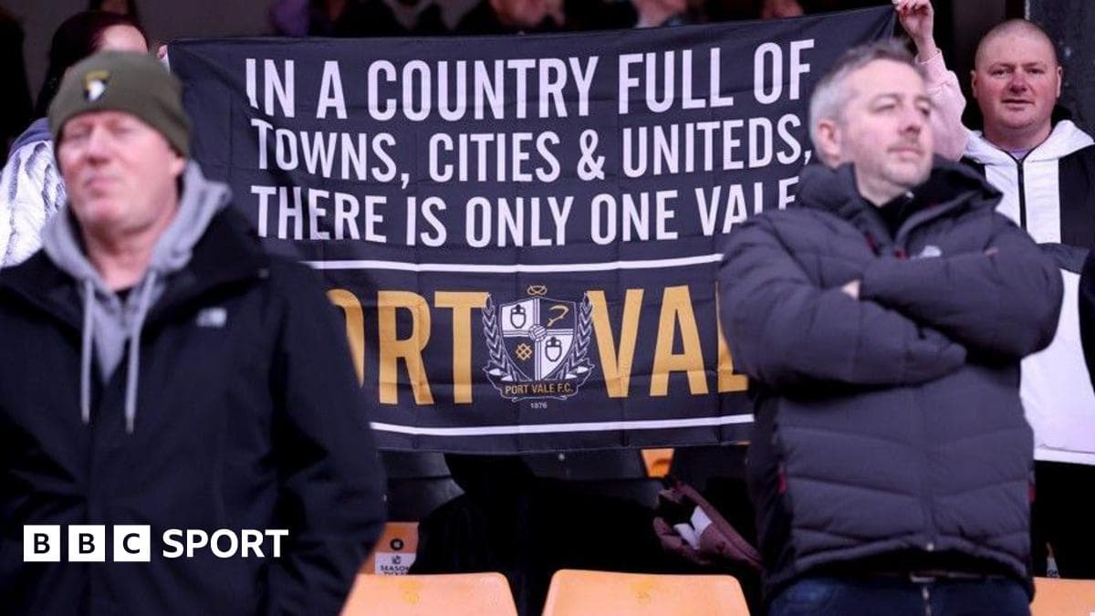 Hurtling towards relegation - but can Port Vale shock Chelsea in FA Cup?
