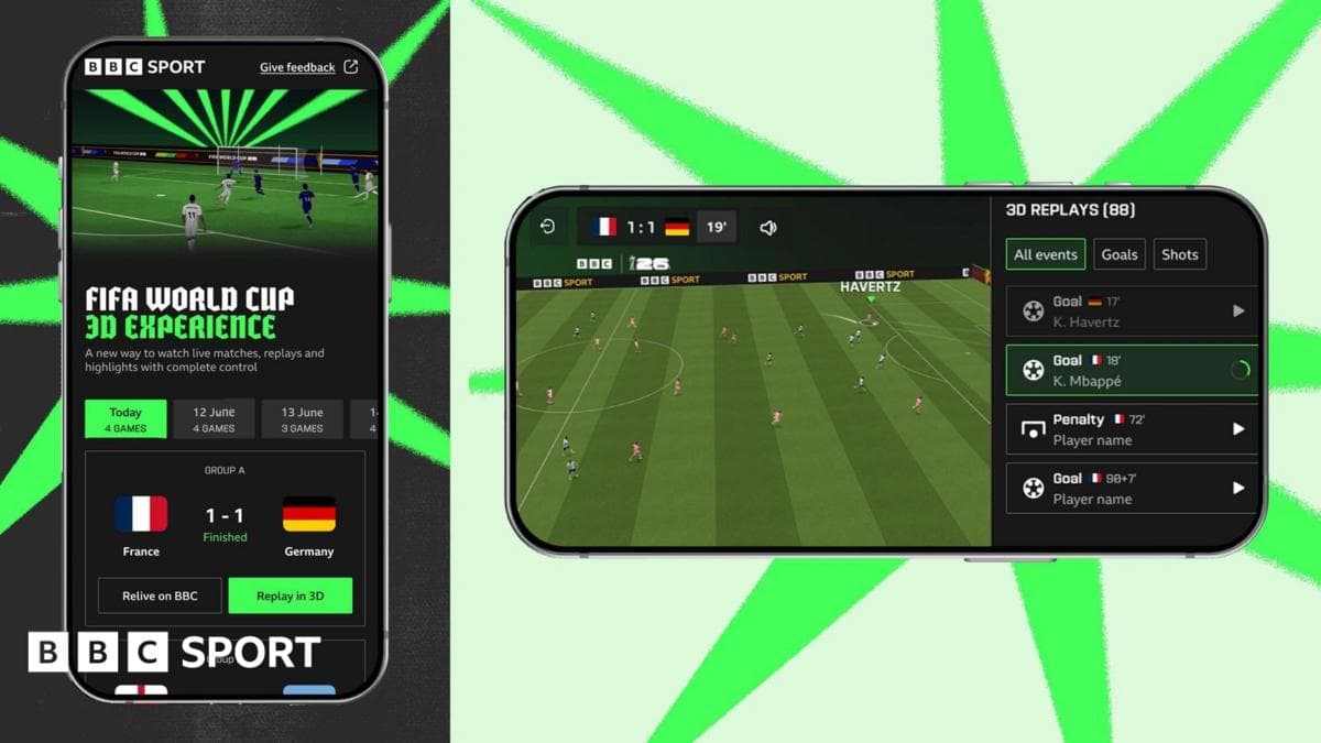 A new way to experience the World Cup - only on BBC Sport