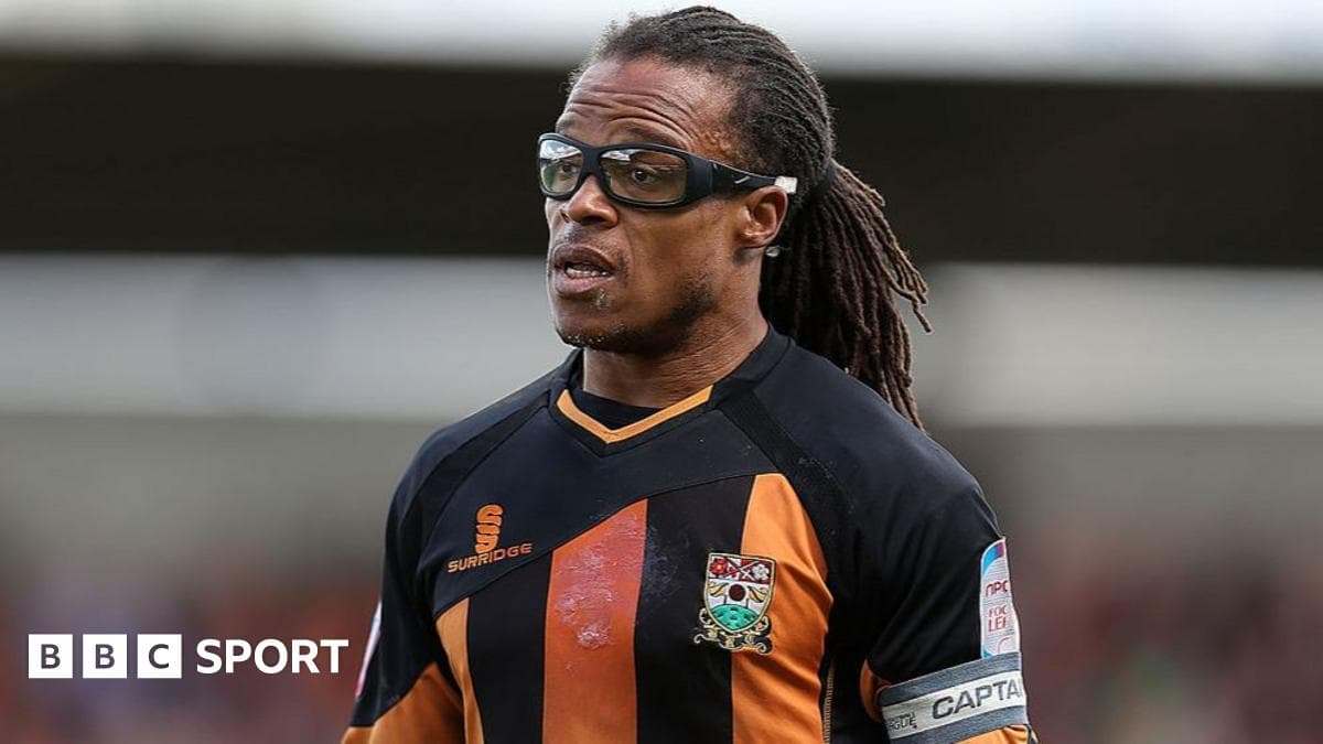 Captain, player, manager, Mister, number one - Davids at Barnet
