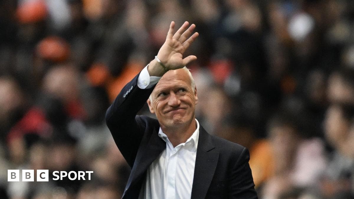 Emotion and celebration for Deschamps' home farewell