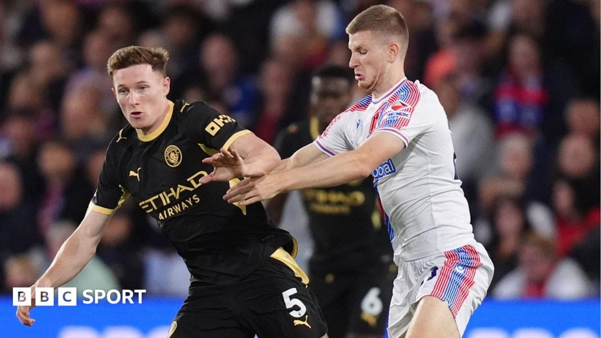 Cherki genius and Wharton excels - Palace v Man City player ratings