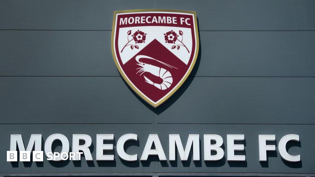 Morecambe served with winding-up petition