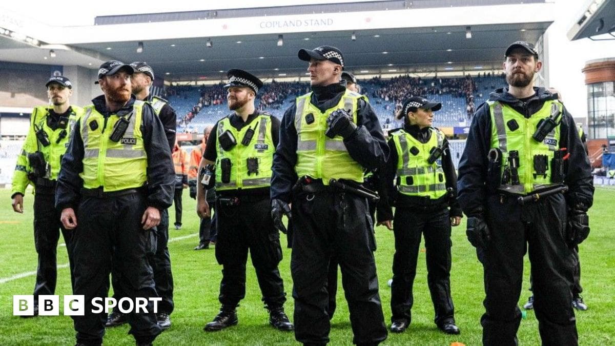 Rangers 'unequivocally condemn' Old Firm fan disorder