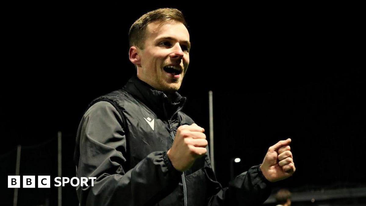 The 24-year-old manager who has won a top-flight promotion