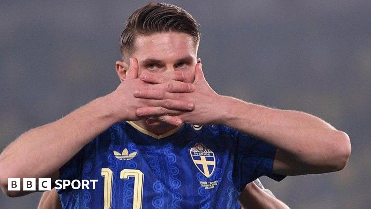 Gyokeres Sweden's hero as Kosovo dream of first World Cup