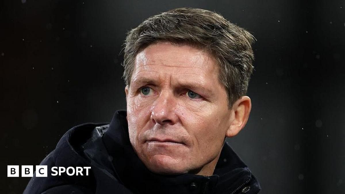 Glasner's Crystal Palace future in serious doubt