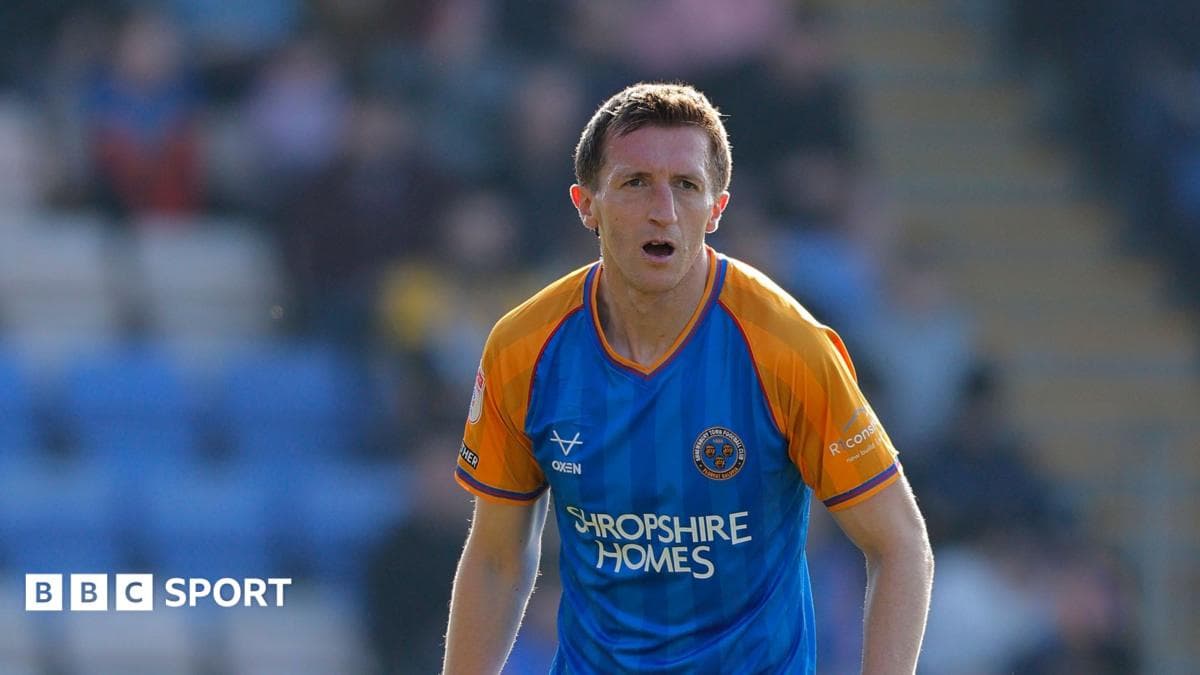 Shrewsbury defender Anderson joins Carlisle on loan