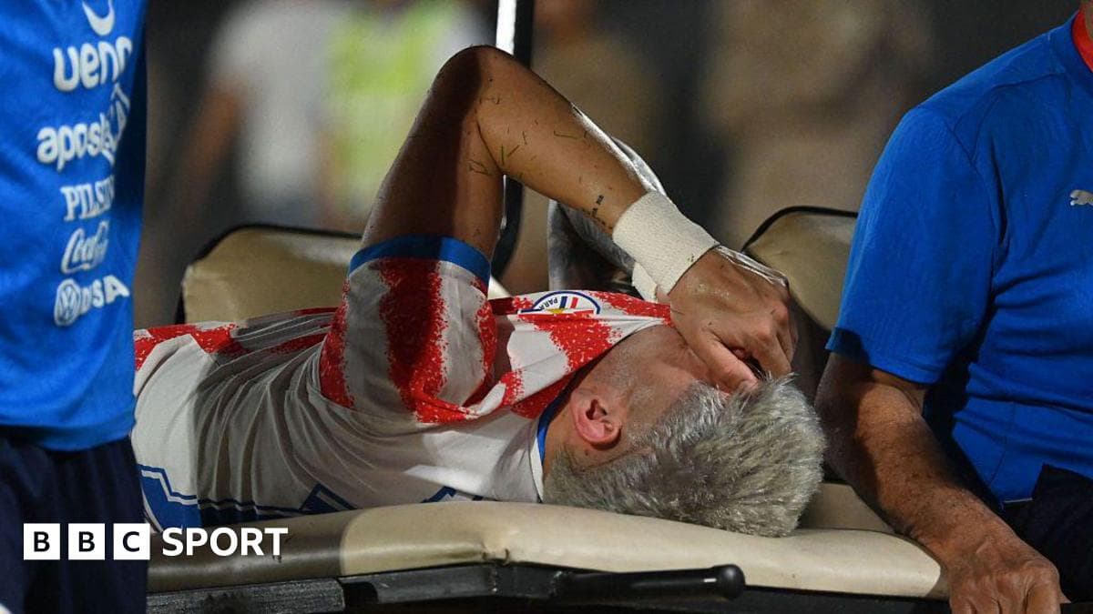 Paraguay star Enciso injured in World Cup warm-up
