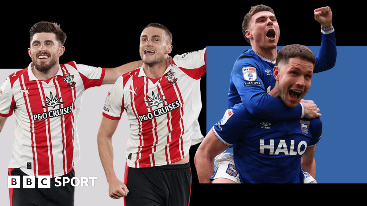 Southampton and Ipswich face automatic promotion showdown