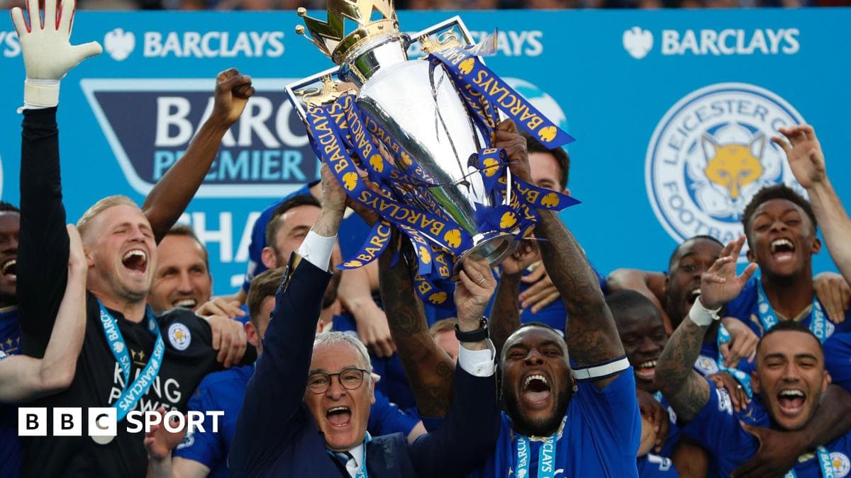 'We got police escort to Vardy's party' - Leicester's 5,000-1 title win 10 years on