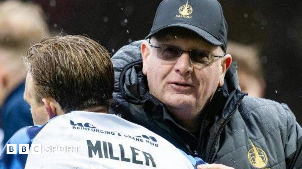 Why Falkirk's boss could be manager of year in Scotland - again