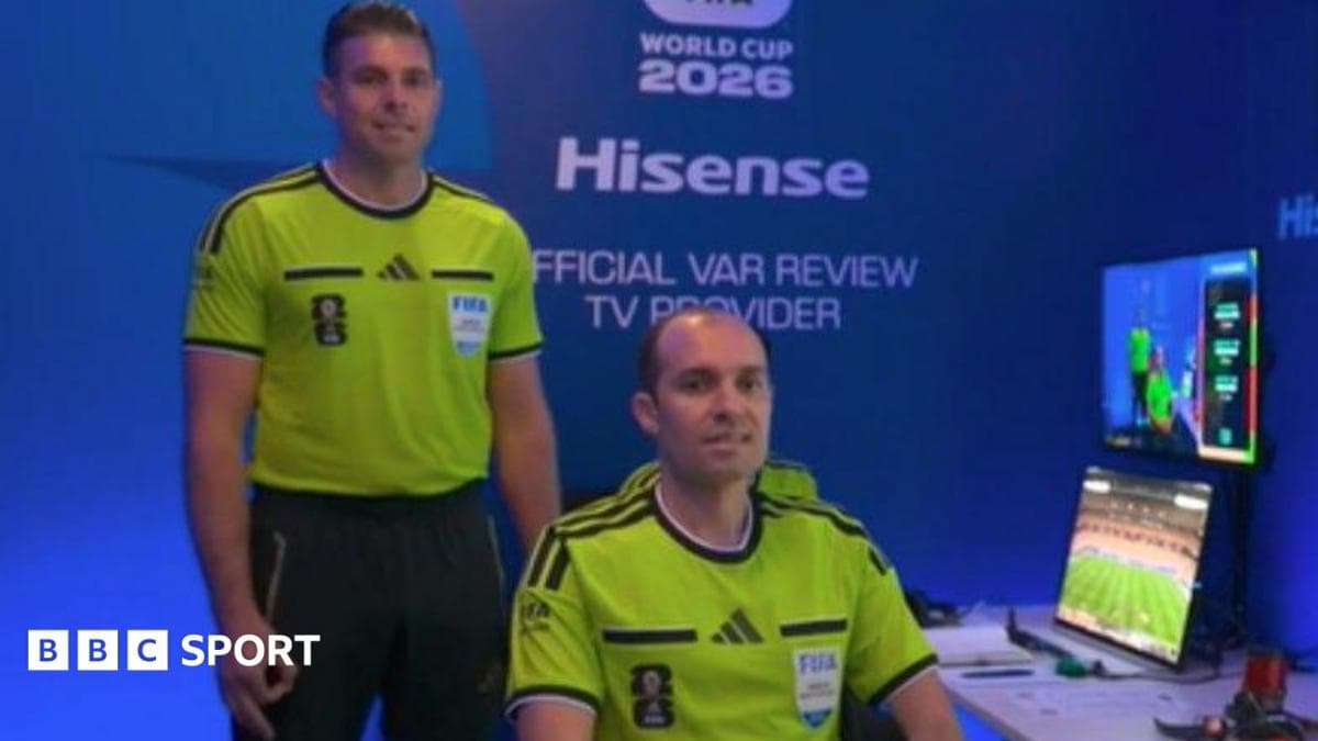 VAR official who made hand gesture returns to World Cup duty