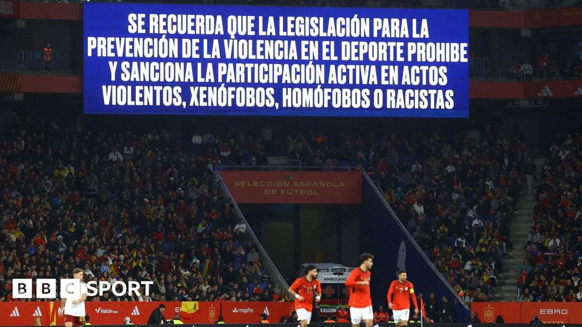 Fifa starts disciplinary action over Spain v Egypt chants