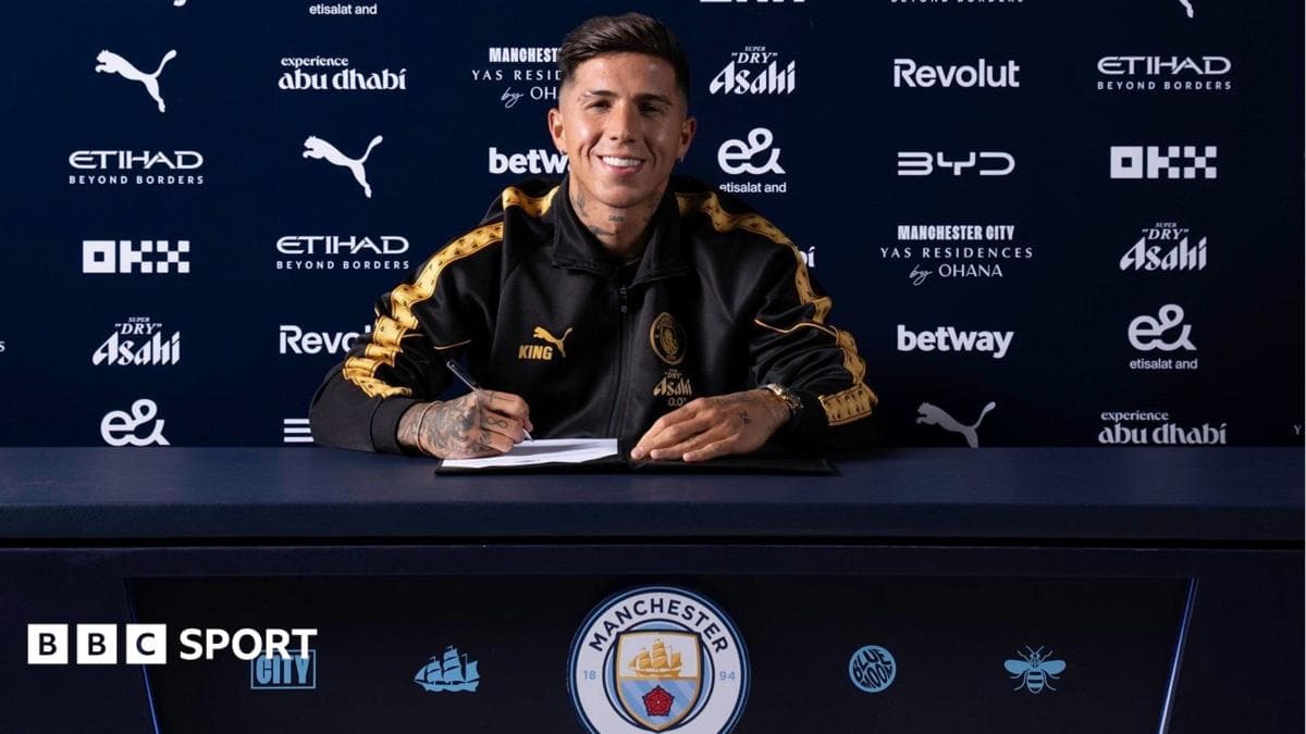 Fernandez joins Man City for joint-British record £125m