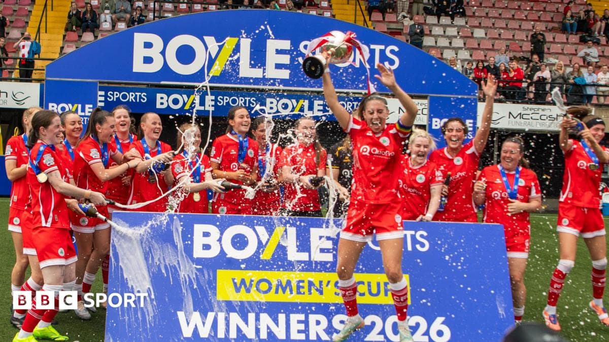 Cliftonville stripped of League Cup win as treble hopes end