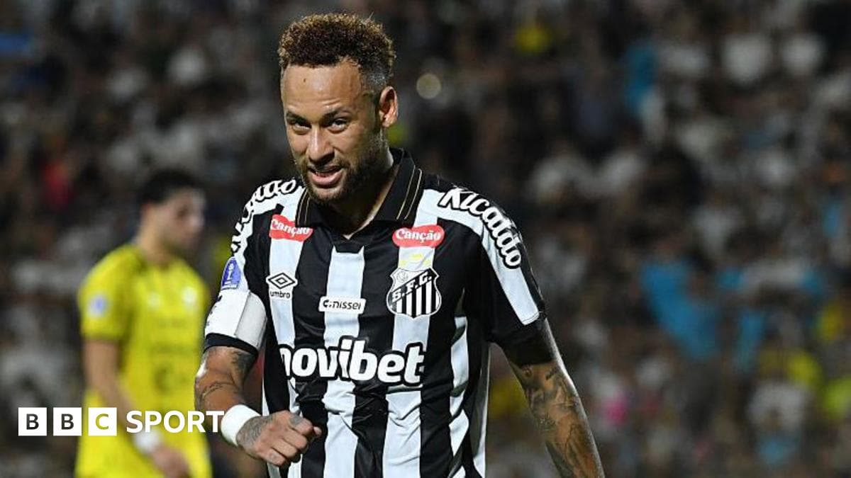 Neymar apologises for slapping teenager Robinho Jr
