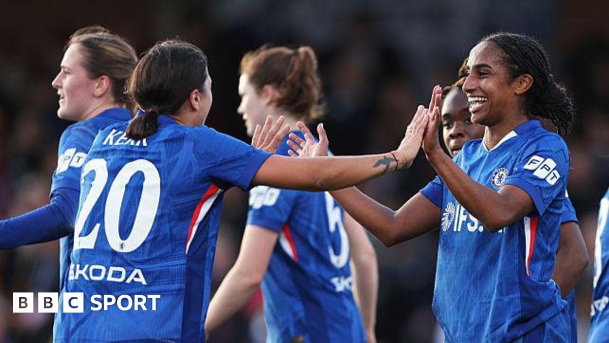 Chelsea, Arsenal and Man City into Women's FA Cup quarters