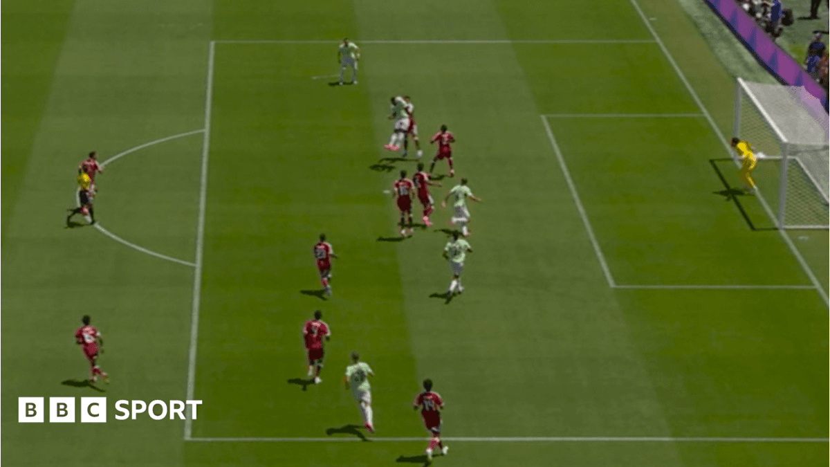 Was this offside? Technology fault leaves questions over VAR images