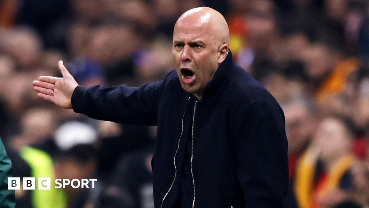 Slot calm about English struggles in Champions League