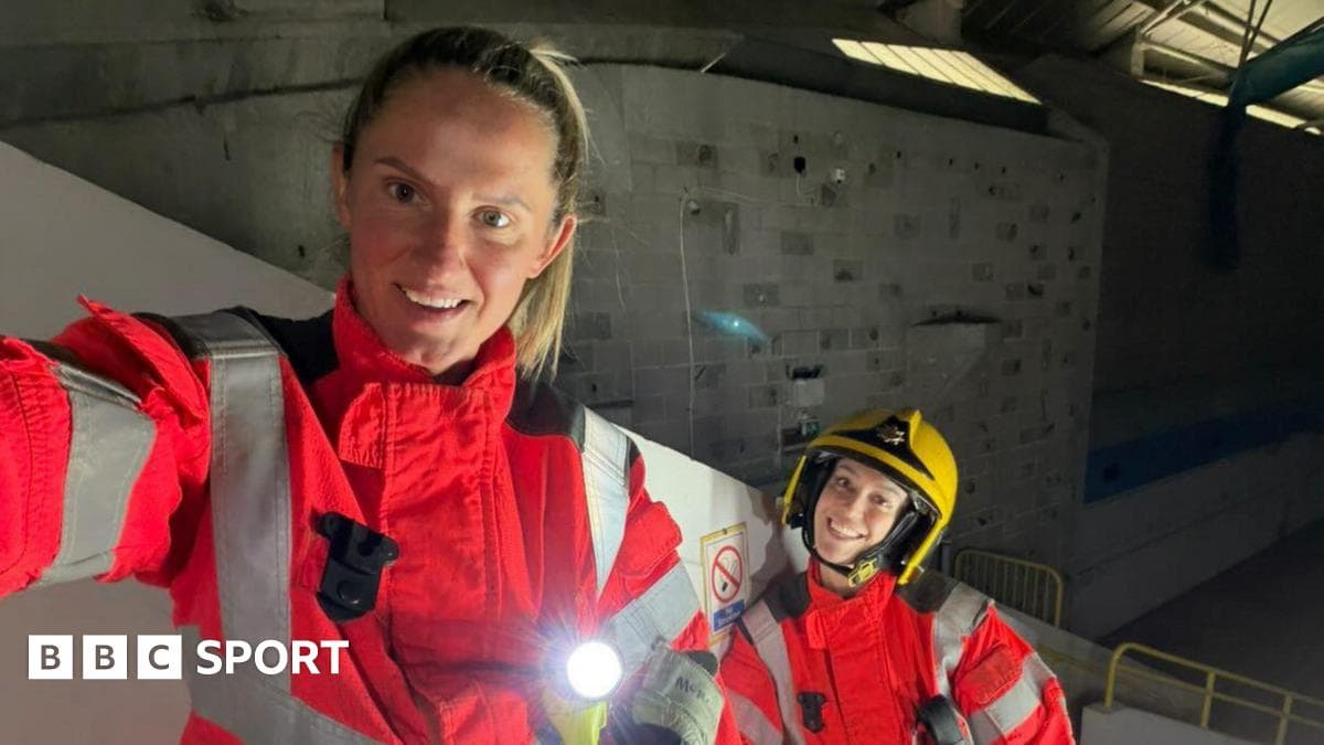 'It's so similar' - from elite footballers to enlisted firefighters