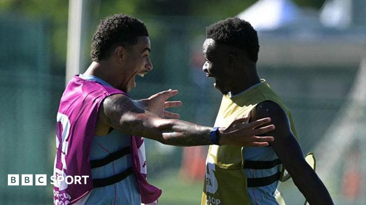 England's first World Cup training session: What did we learn?
