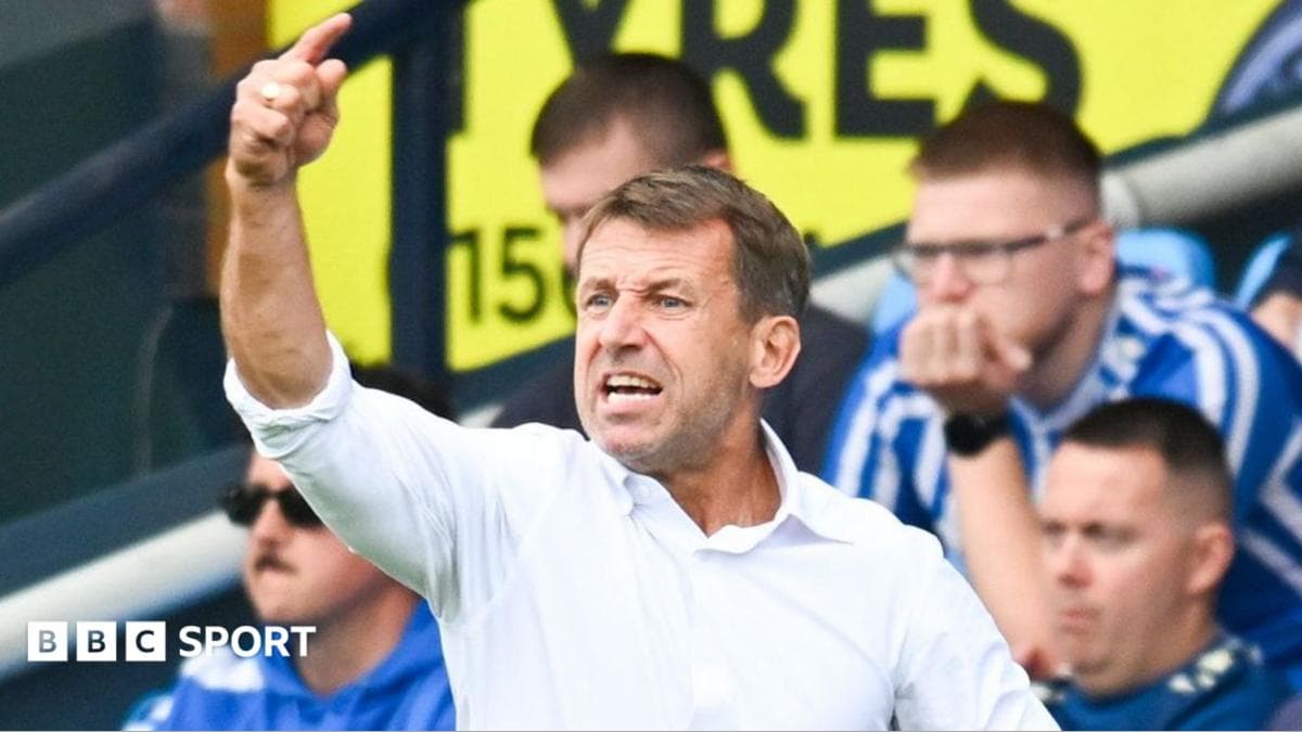 'Angry & apologetic' - can McCann halt Kilmarnock's losing start?