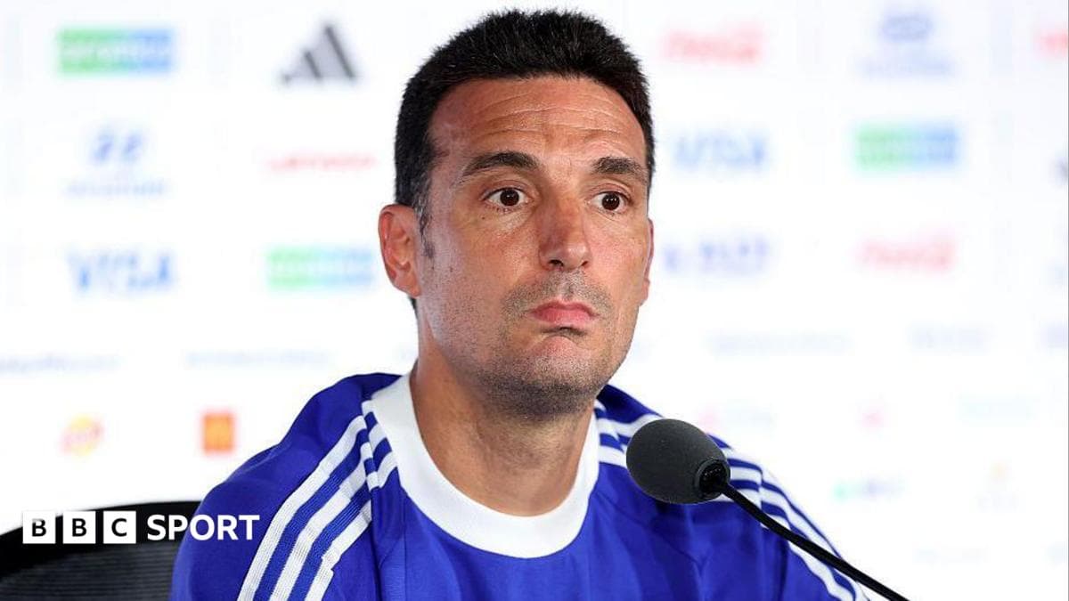 'We shouldn't confuse politics and football' - Scaloni on England-Argentina rivalry