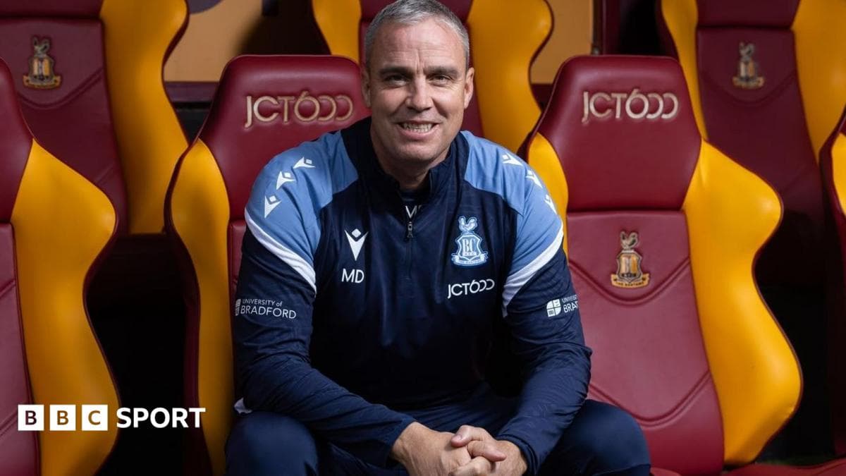 Bradford City appoint Duff as new boss