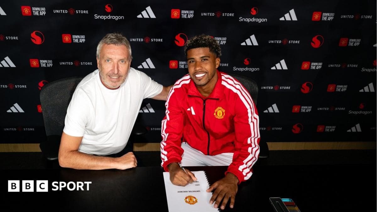 Man Utd sign £48m Santos and close in on Tielemans