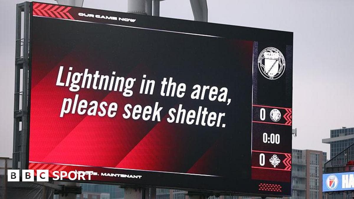 How thunderstorms and lightning could impact games at World Cup