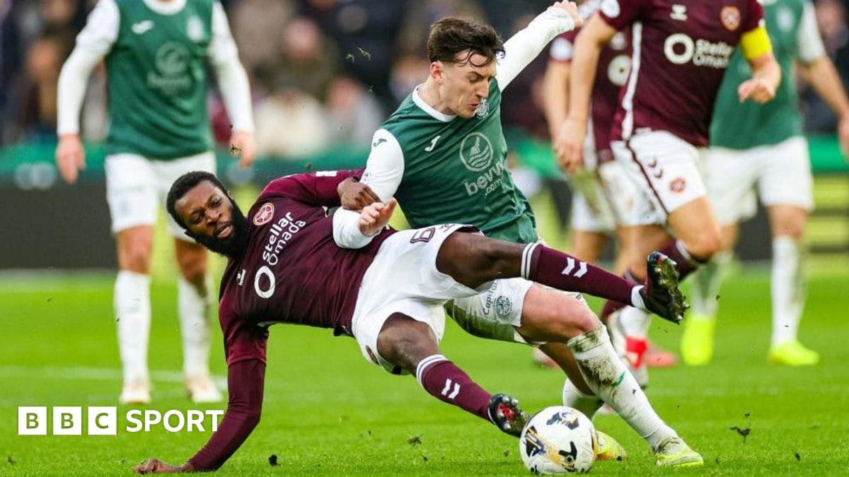 'Furious' derby is start to '13 cup finals' for leaders Hearts