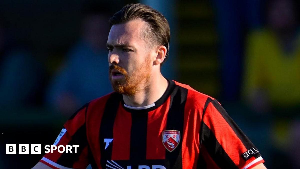 Relegated Morecambe sign O'Kane as Nolan departs