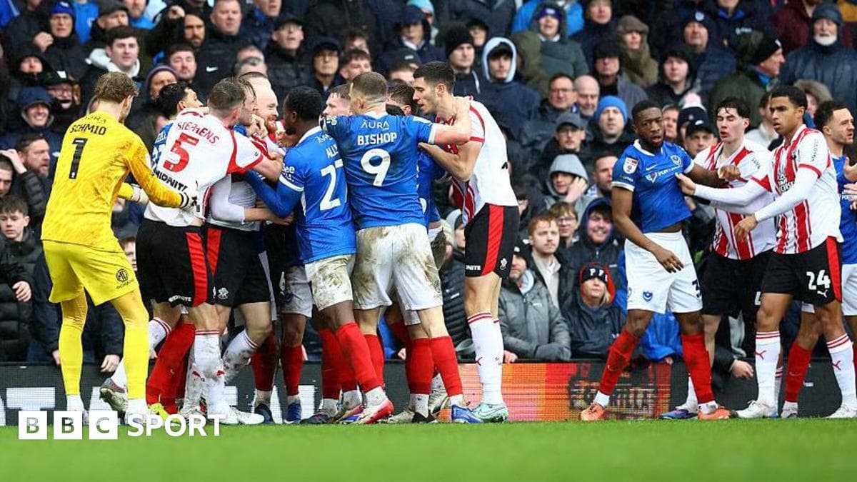 Saints & Pompey get big fines after derby melee