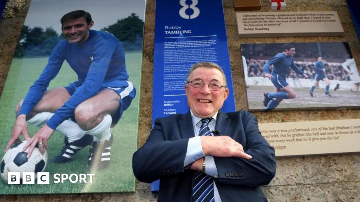 Chelsea legend Tambling dies aged 84
