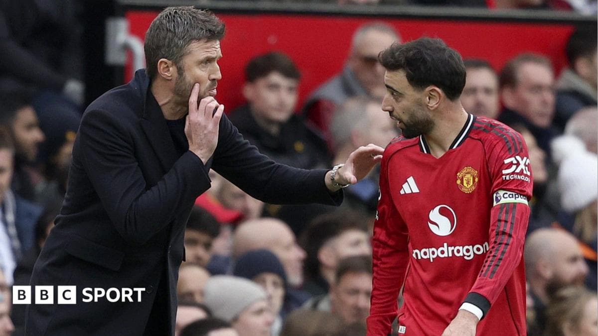Carrick and Fernandes hold clear-the-air talks