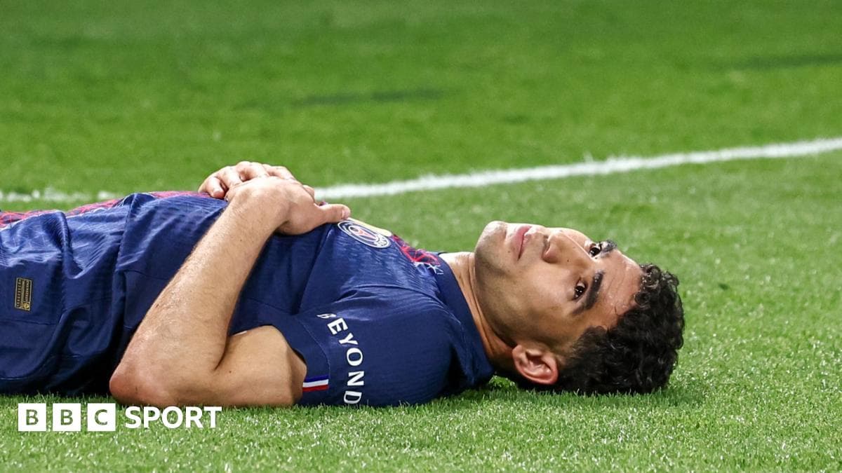 PSG's Hakimi out of Bayern return leg with injury