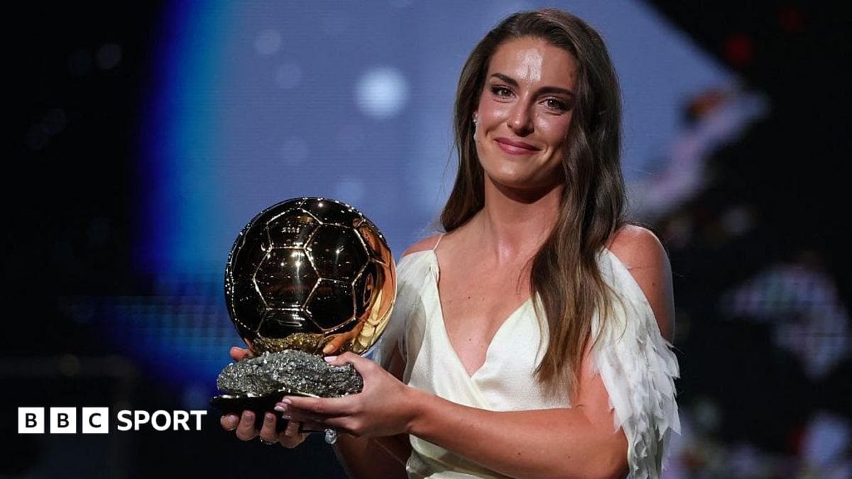 Putellas wins record-equalling third Ballon d'Or to extend Spanish dominance