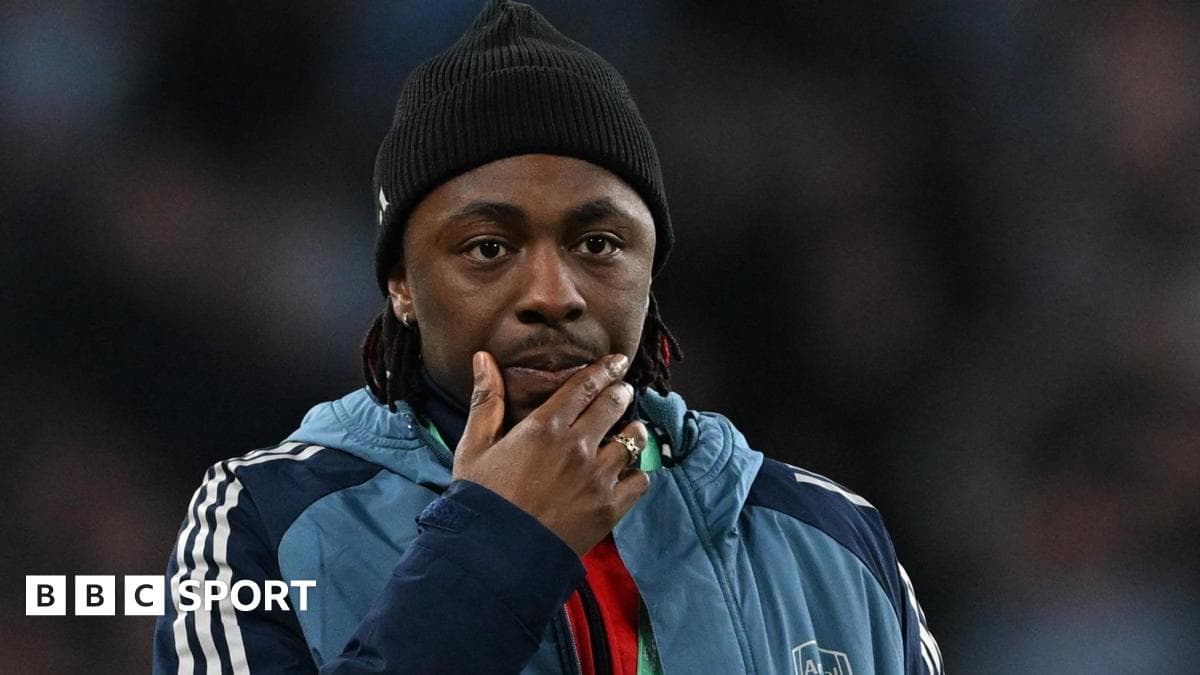 Arsenal's Eze could be out for month with injury